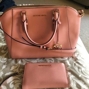 Michael Kors purse and wallet